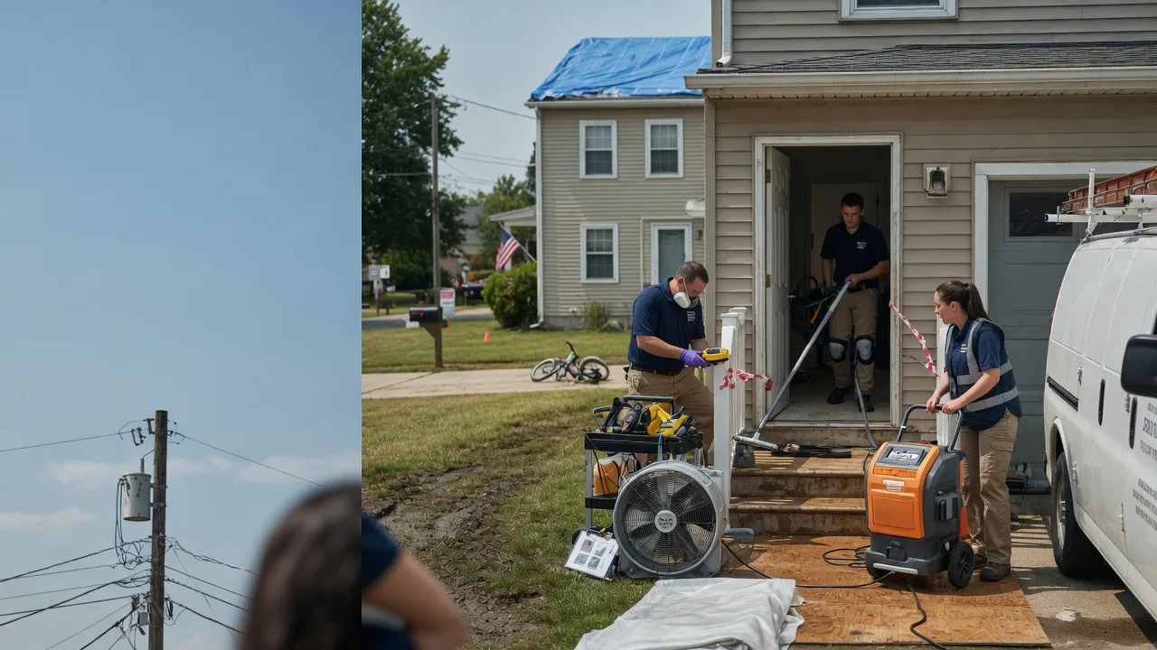 Water Damage Repair in Spade, TX near me